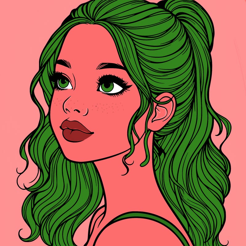 beautiful realistic girl