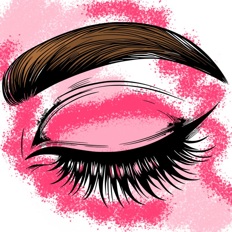 eye closed realistic