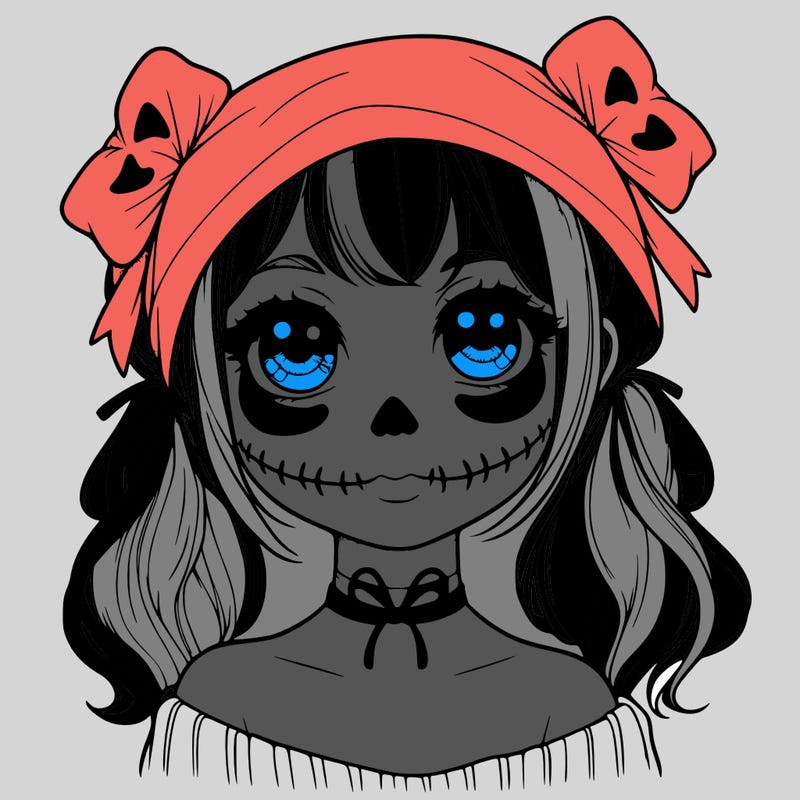 realistic girl halloween