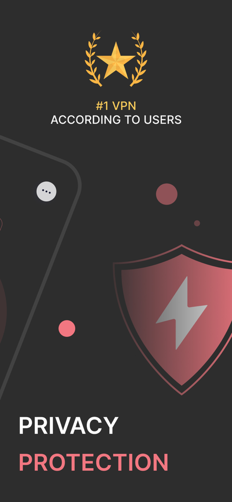 개인 정보 보호 및 사용자별 최고 등급 VPN임을 강조하는 Nive VPN 프로모션