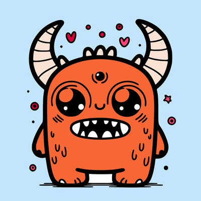 cute monster