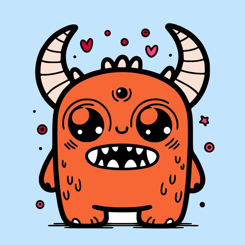 cute monster