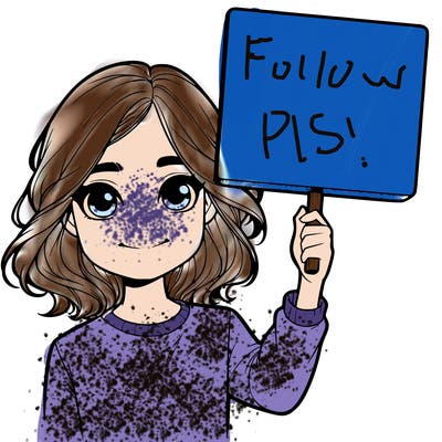 realistic girl holding up a sign