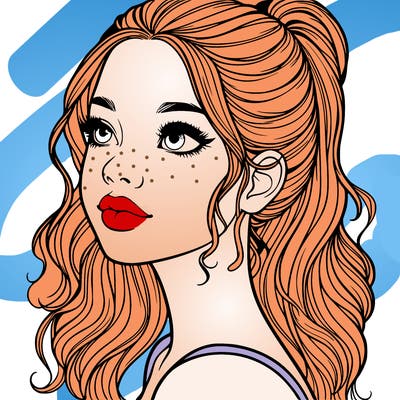 beautiful realistic girl