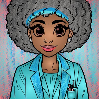 african american female scientist