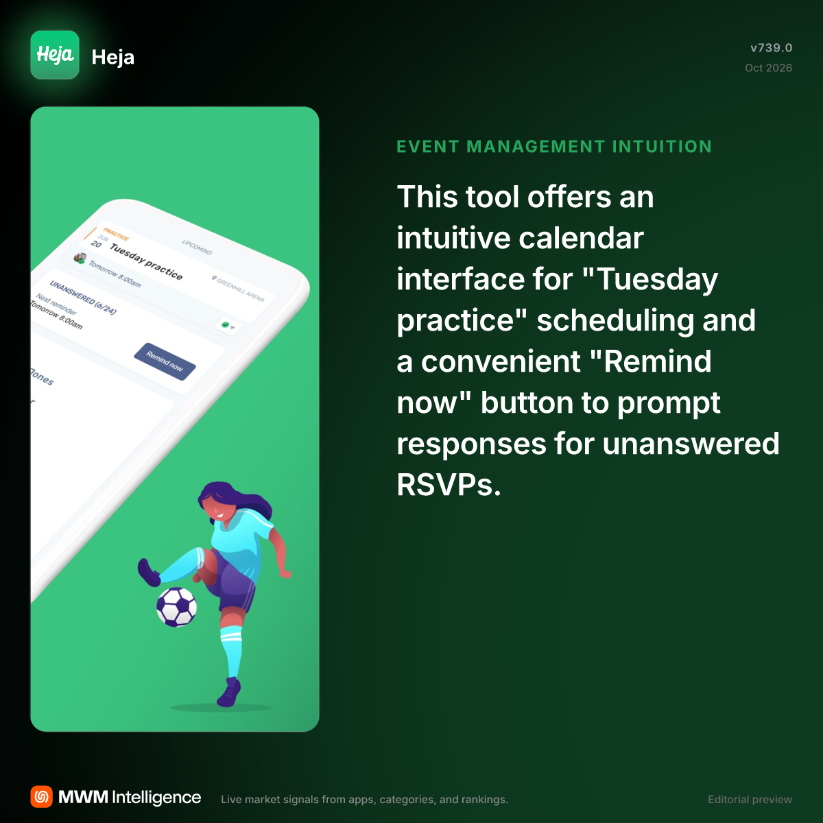 Heja - Sports App | MWM
