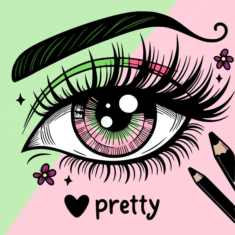 pretty eye