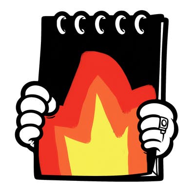 a blank piece of paper