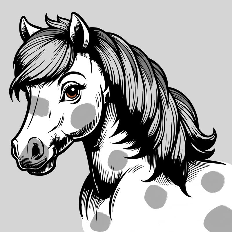 horse realistic