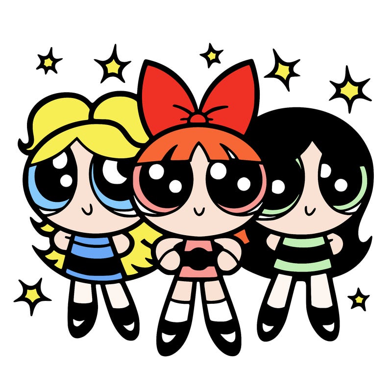 power, puff girls, puff girls