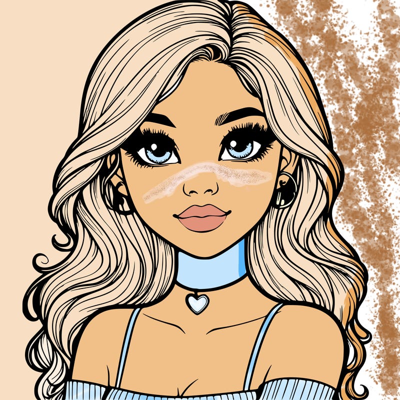 realistic pretty girl