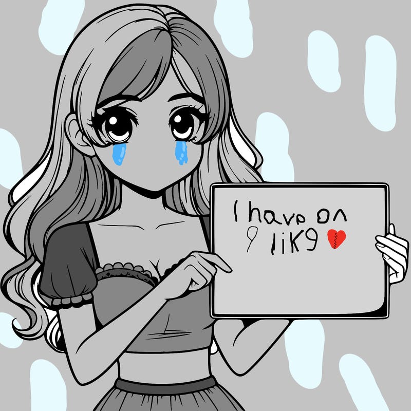 realistic pretty girl holding blank sign