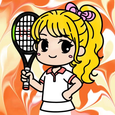 tennis girl