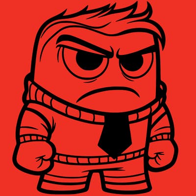 anger from the movie inside out