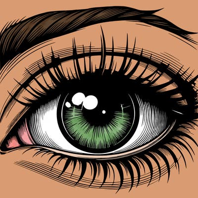 realistic eye
