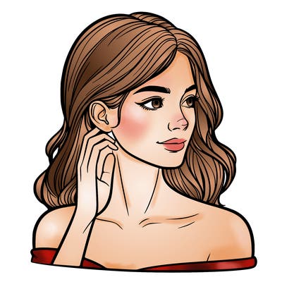 realistic woman