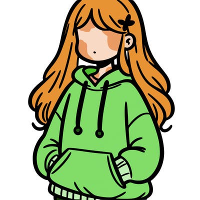 girl in sweatshirt