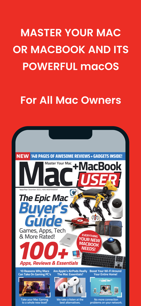 Mac + MacBook User - Magazines & Newspapers App | MWM