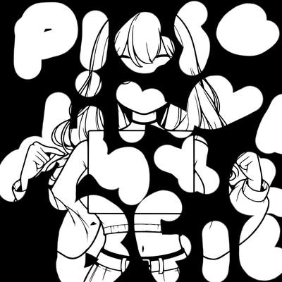 girl holding a blank sign in a long sleeve crop top