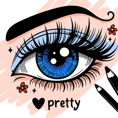 pretty eye