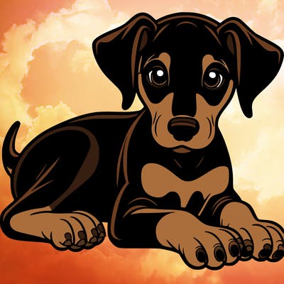 doberman pincher puppy