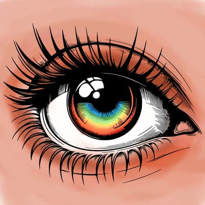 realistic eye