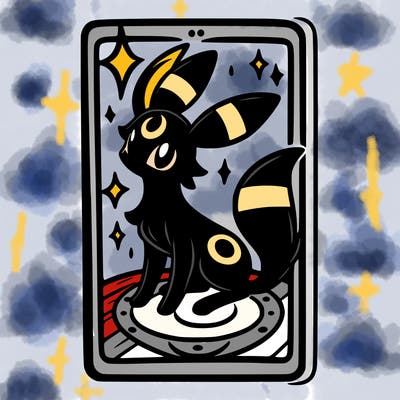umbreon tarot card