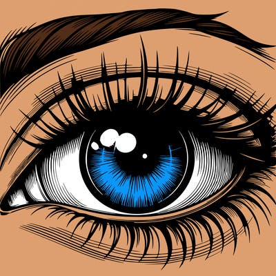realistic eye