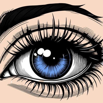realistic eye