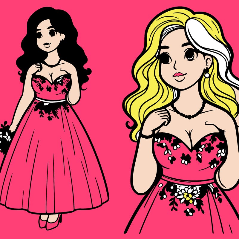 beautiful chubby woman