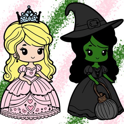 princess as a witch