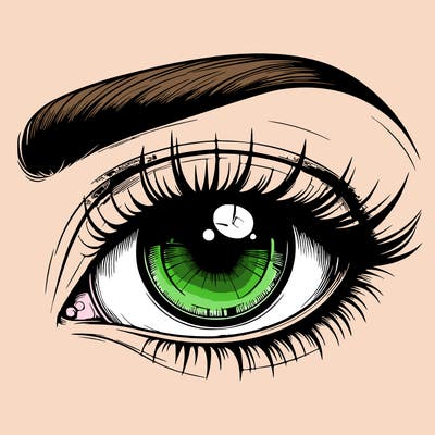realistic eye