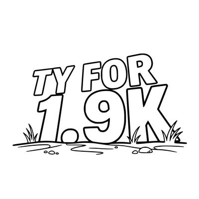 ty for 1.9k