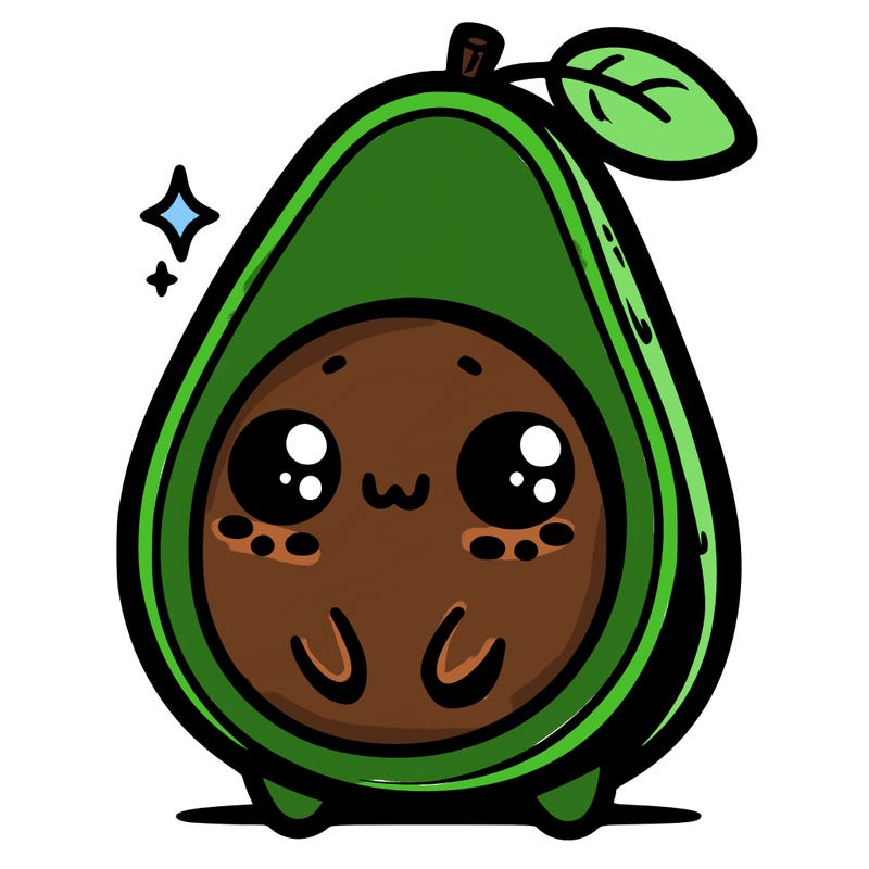 cute avocado