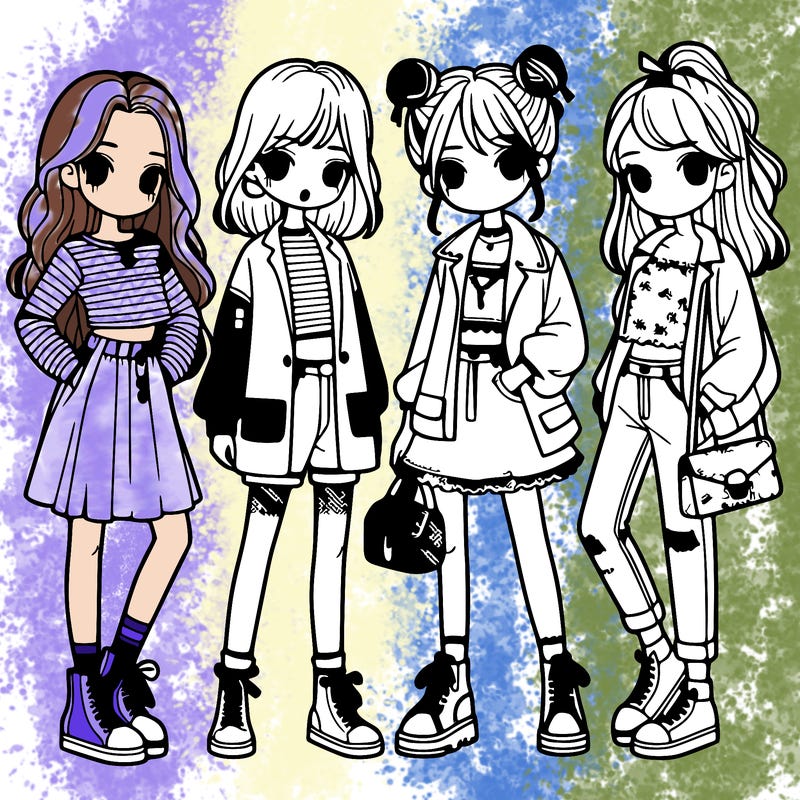 girls with fashion
