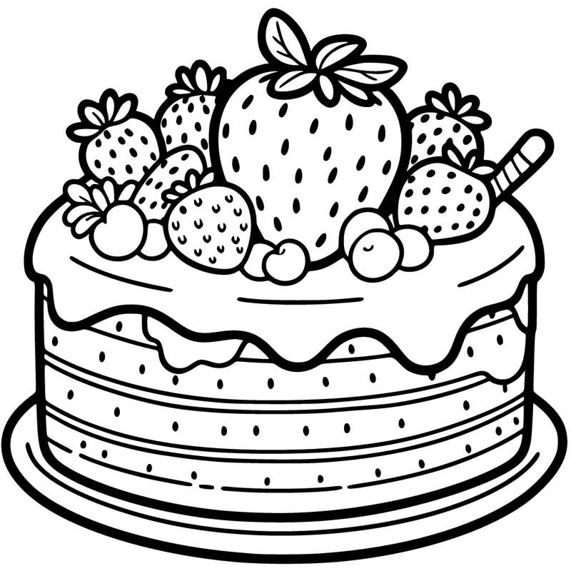 cake strawberry shortcake