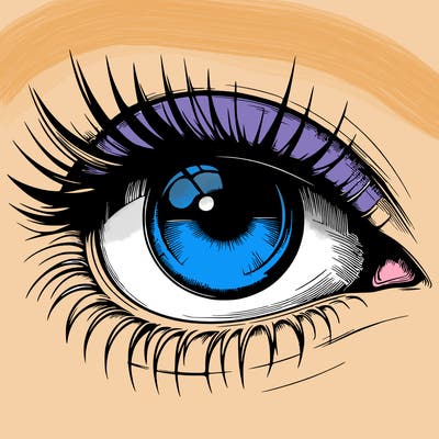 realistic eye