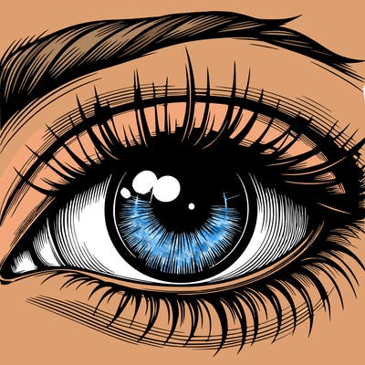 realistic eye