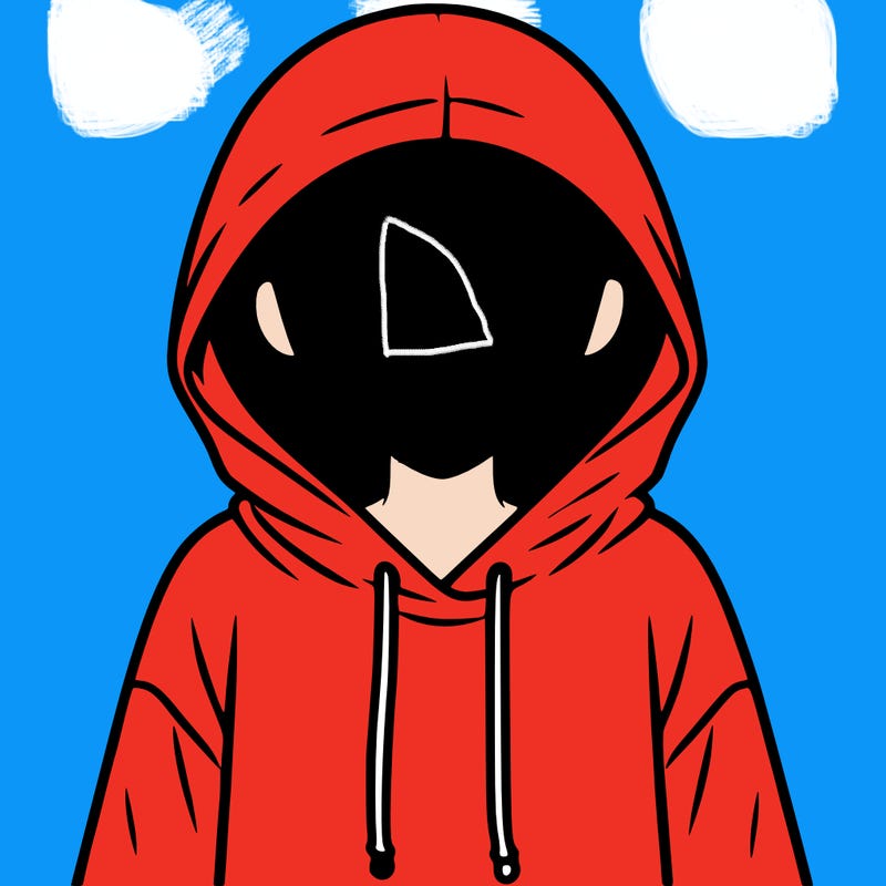 faceless girl in hoodie