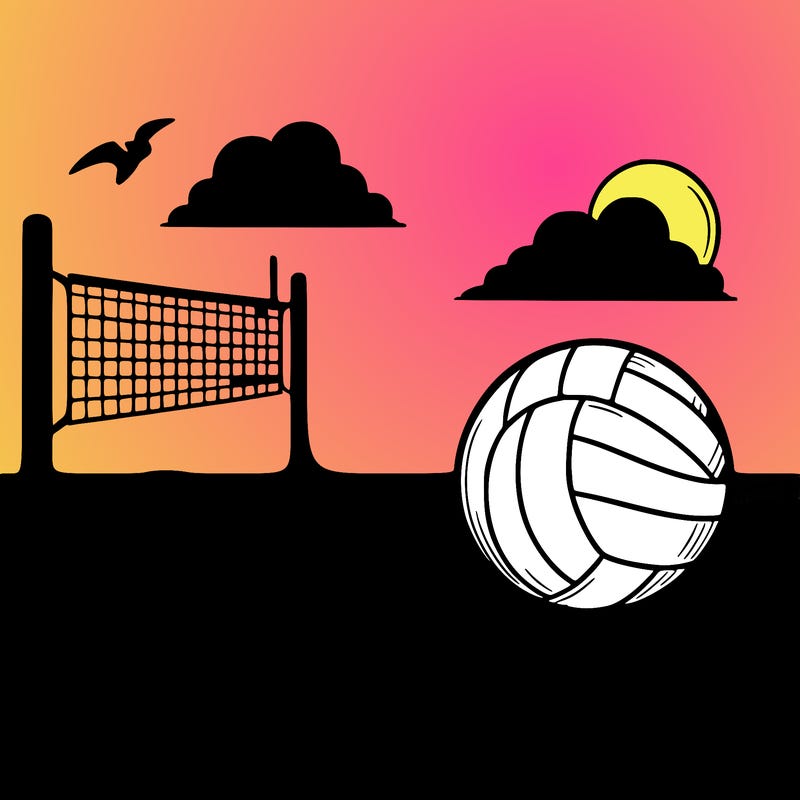 beach volleyball