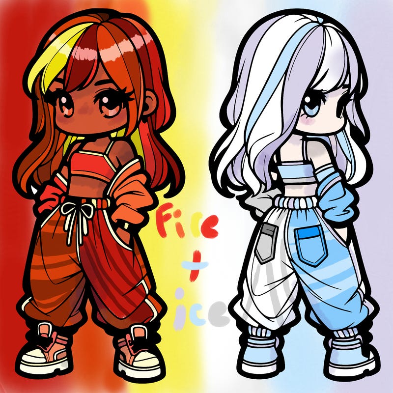 girl in crop top and baggy pants