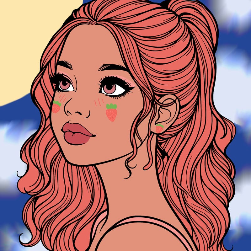 beautiful realistic girl