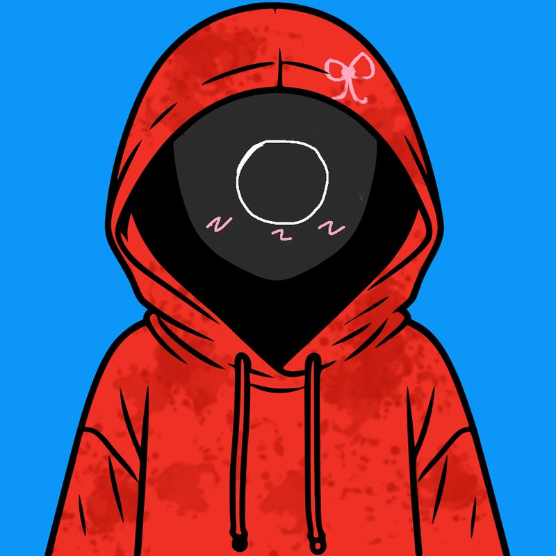 faceless girl in hoodie