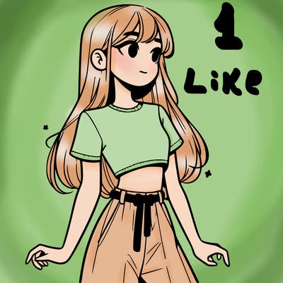 girl in a cute crop top