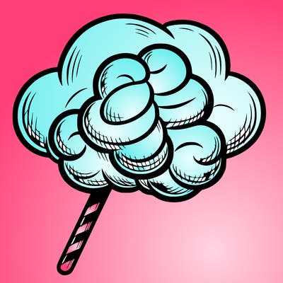 cotton candy cloud