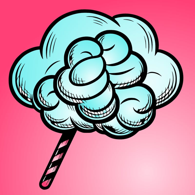 cotton candy cloud