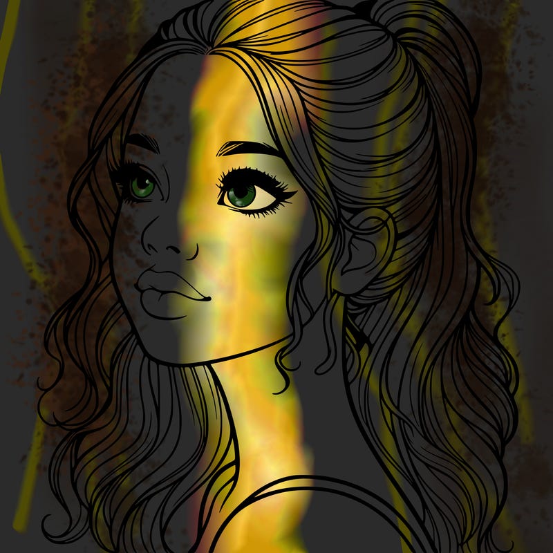 beautiful realistic girl