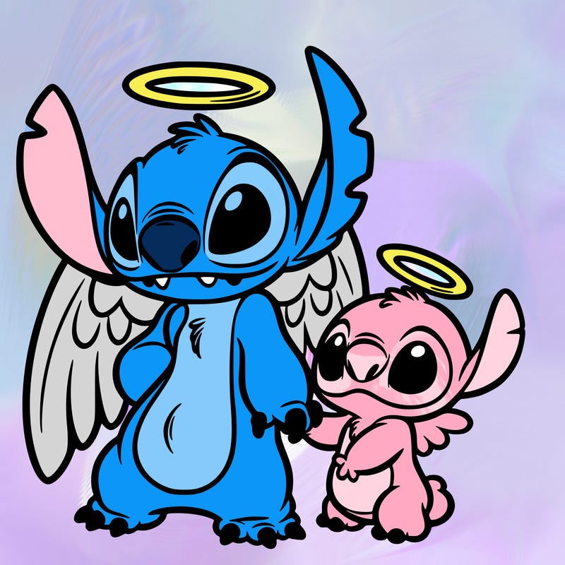 stitch and angel