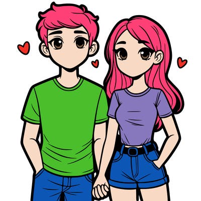 boyfriend and girlfriend