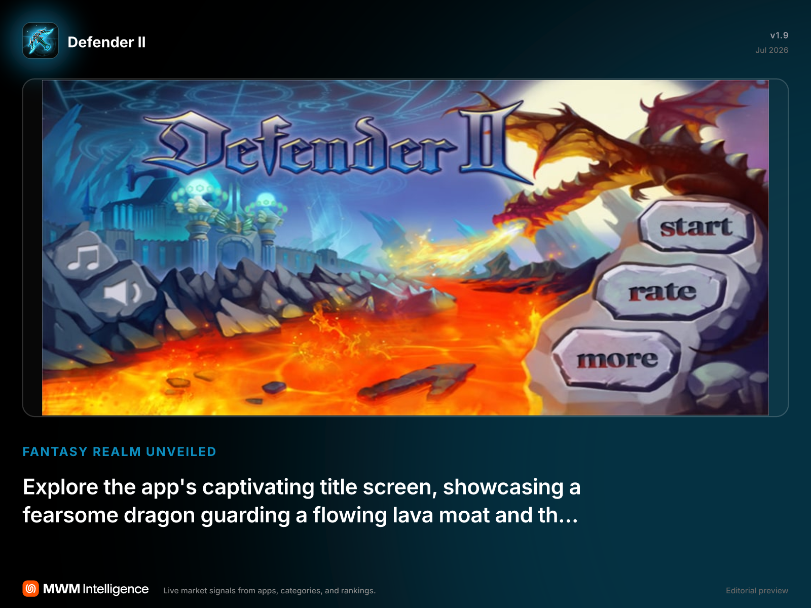 Defender II - Games App | MWM